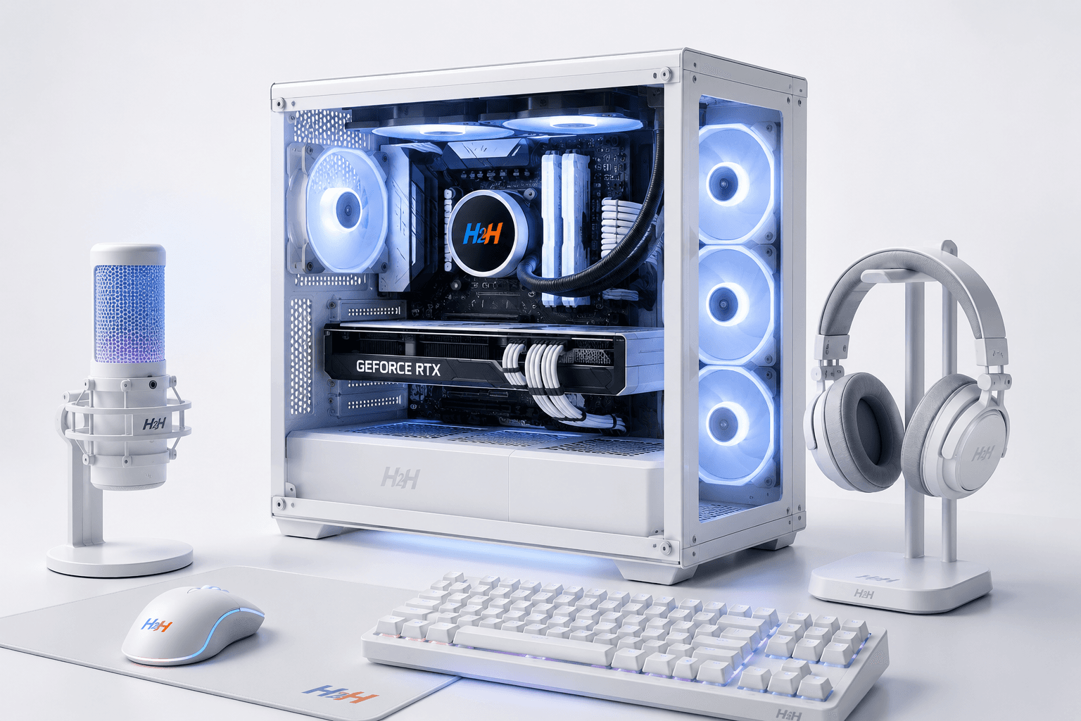 Head to Head gaming PC setup